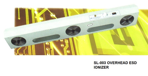 3 fan overhead esd ionizer and work light photo