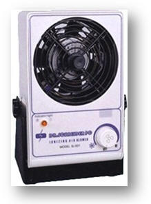 Full Size and High Output esd ionizer for use on benchtops, table tops and esd work benches