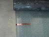 prior to covering with esd vinyl