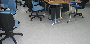 Static Dissipative antistatic flooring.