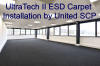 ESD carpet Install