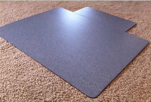 Static Control Chair Mat for thick and padded carpet