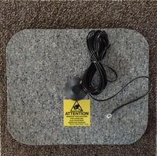 Place pad on carpet