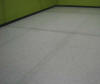 Seamless anti static floor. heat welded seams elliminate dirt entrapment photo