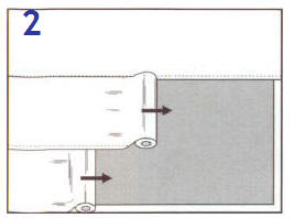 Unrolling URAS sheet Adhesive