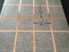 Installing an esd ground grid for peel and stick esd vinyl tiles